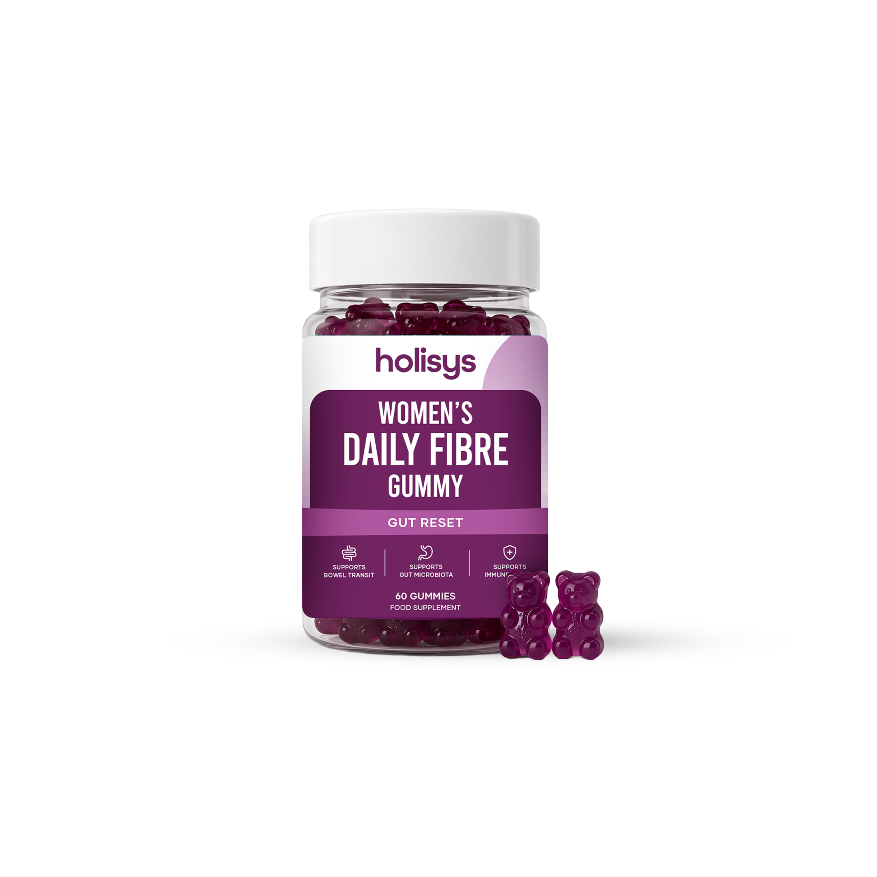 Women’s Daily Fibre Gummy — Gut Reset