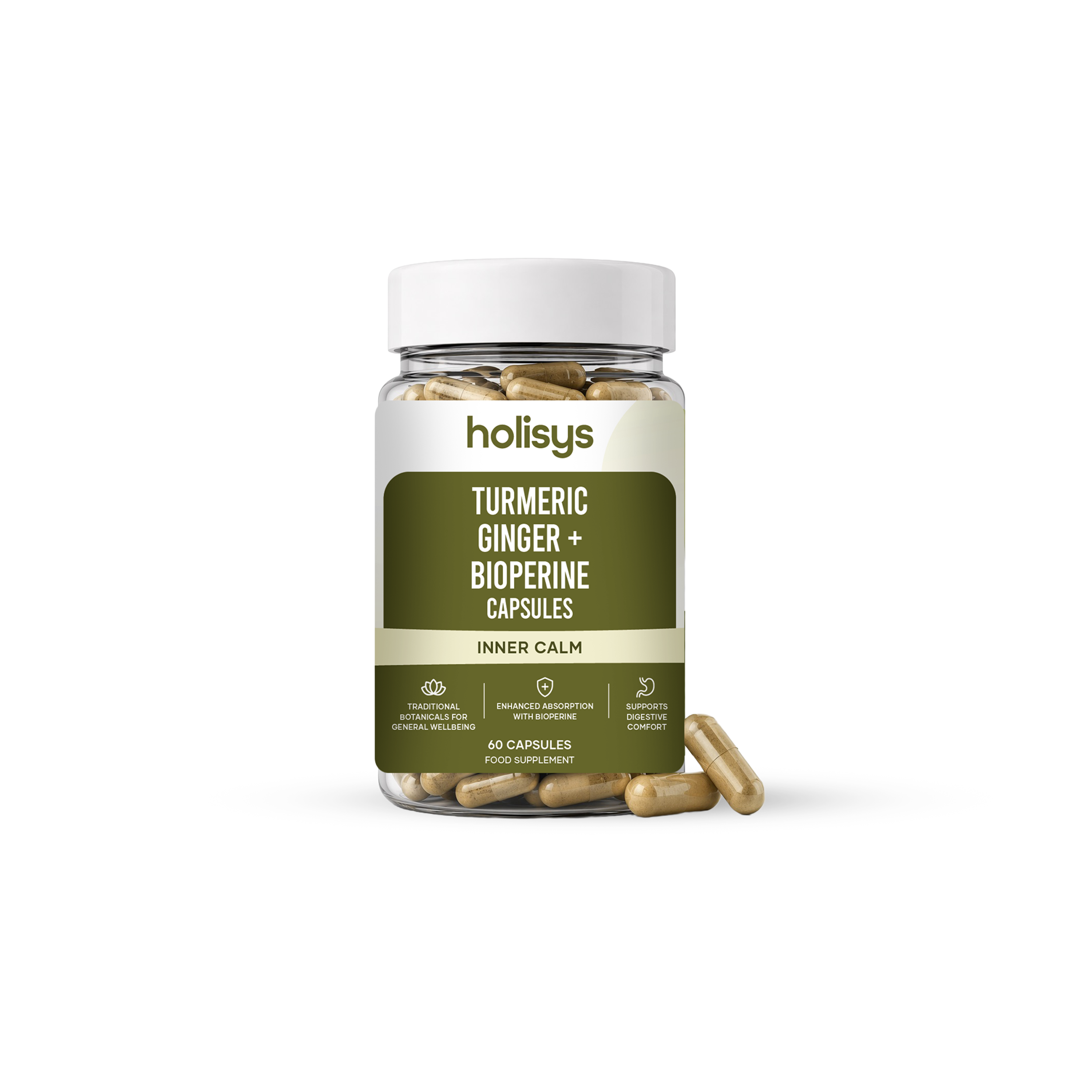 Turmeric + Ginger + BioPerine®️ — Inner Calm