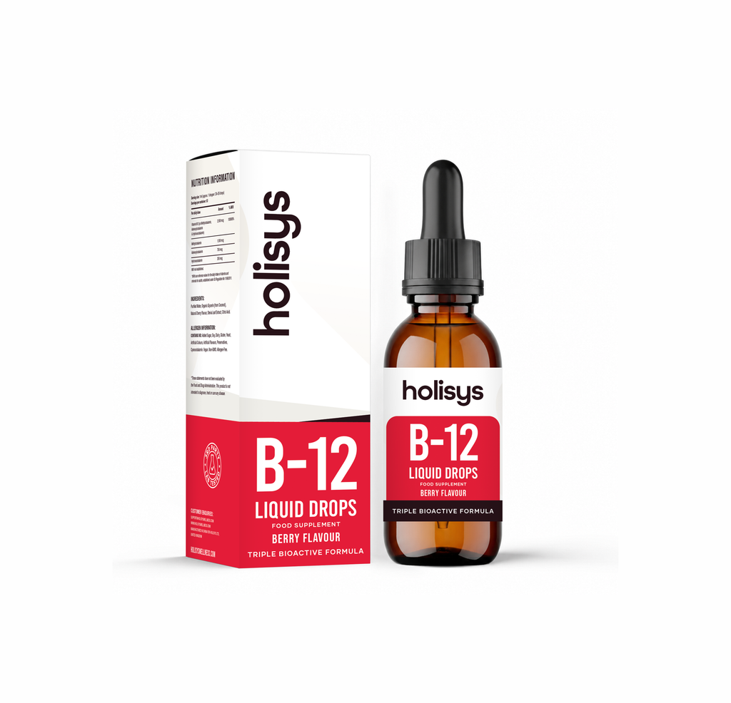 B-12 Liquid Drops — Triple Bioactive Formula